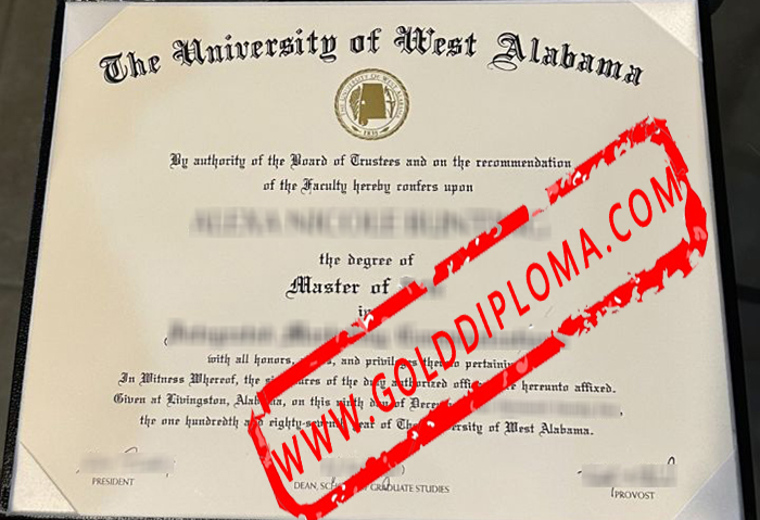 University of West Alabama fake diploma