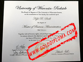 University of Wisconsin Parkside fake diploma