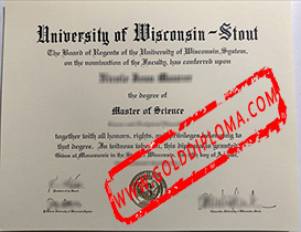 University of Wisconsin Stout fake diploma