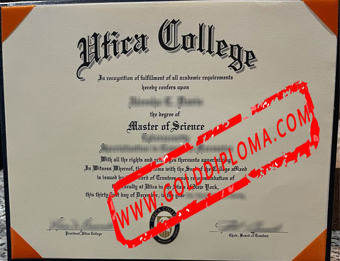 Utica College diploma